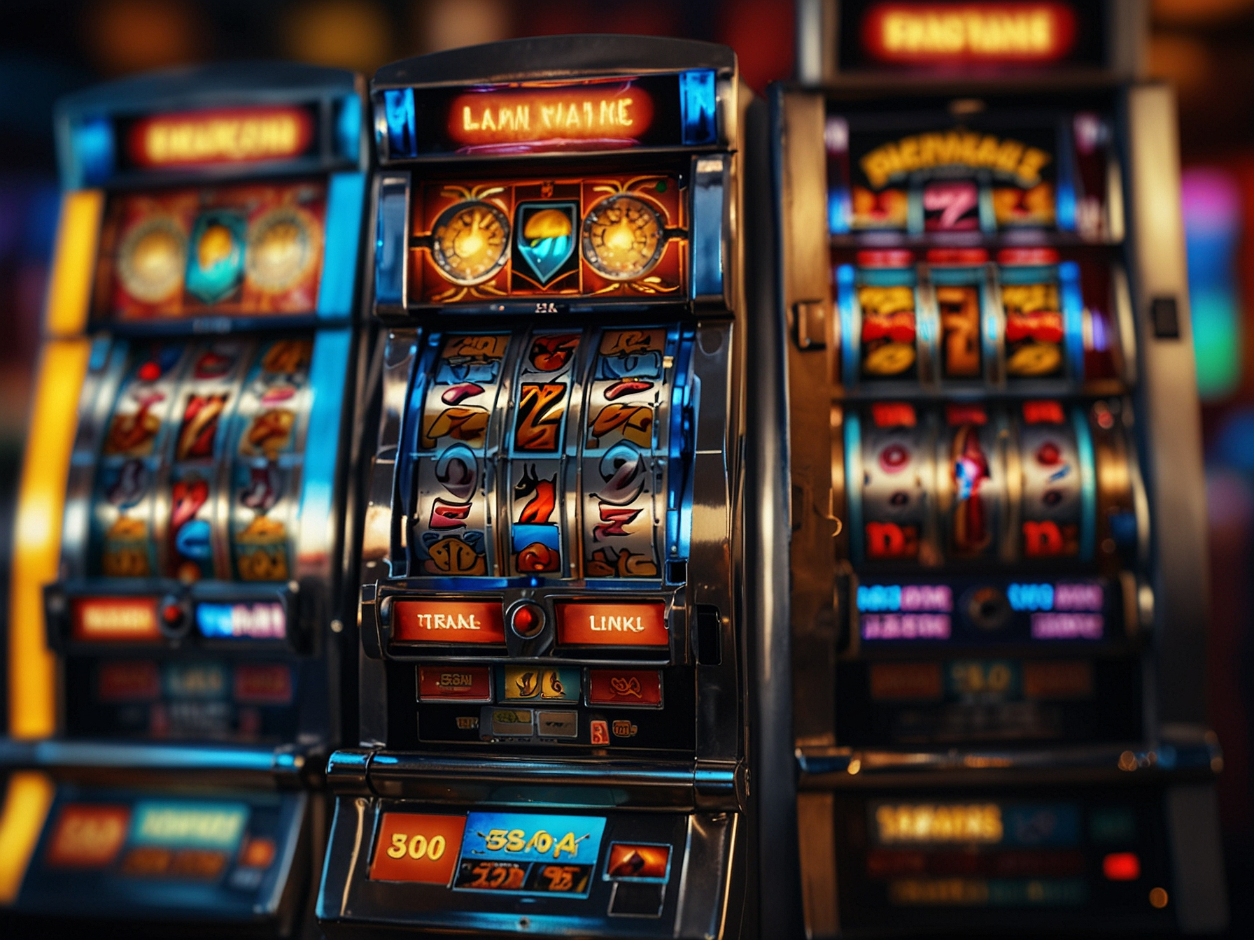 Slot machine graphics